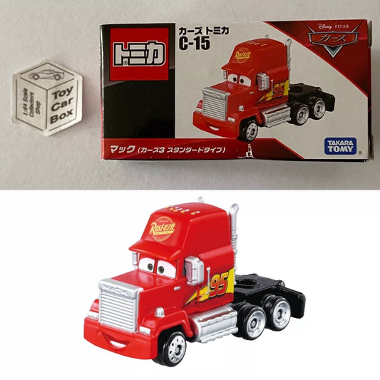 TOMICA Disney Cars #C-15 - Mack (Box Not Perfect - 1:64 Scale* - Boxed) J00