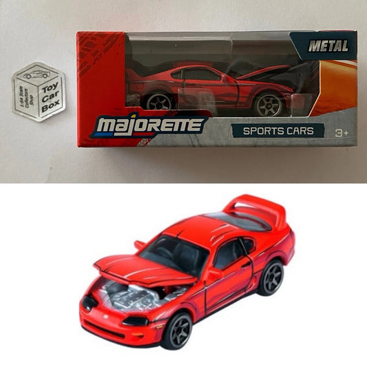 MAJORETTE - Toyota Supra A80 (Red - Sports Cars Box) 1/64 Scale* -E38