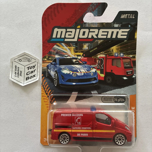 MAJORETTE Renault Trafic (Premier Secours - French SOS - Cracked Blister) E76
