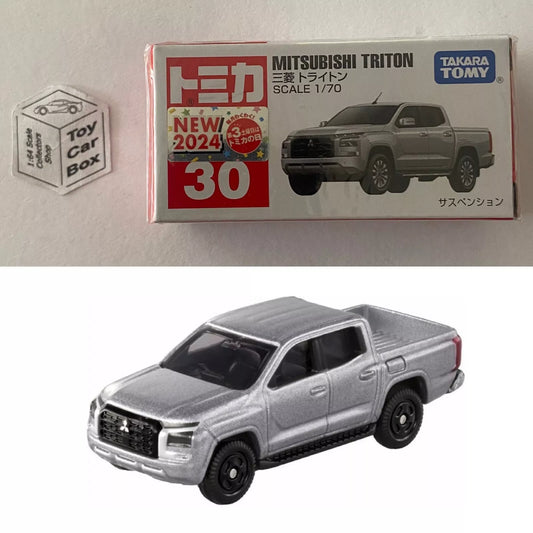 TOMICA Regular #30 - Mitsubishi Triton (Silver - 1/70 Scale - Boxed) F00