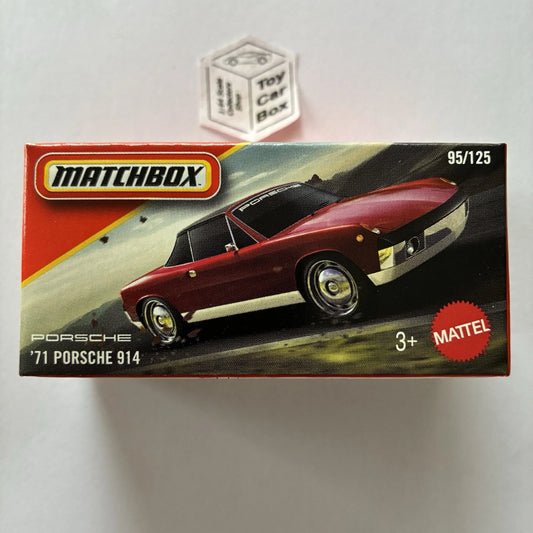 2026 MATCHBOX #95 - ‘71 Porsche 914 (Red - Power Grab - Unopened) B80