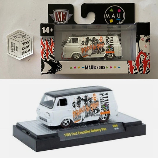 M2 MACHINES - 1965 Ford Econoline Delivery Van (Maui - Auto Thentics R99) L92g