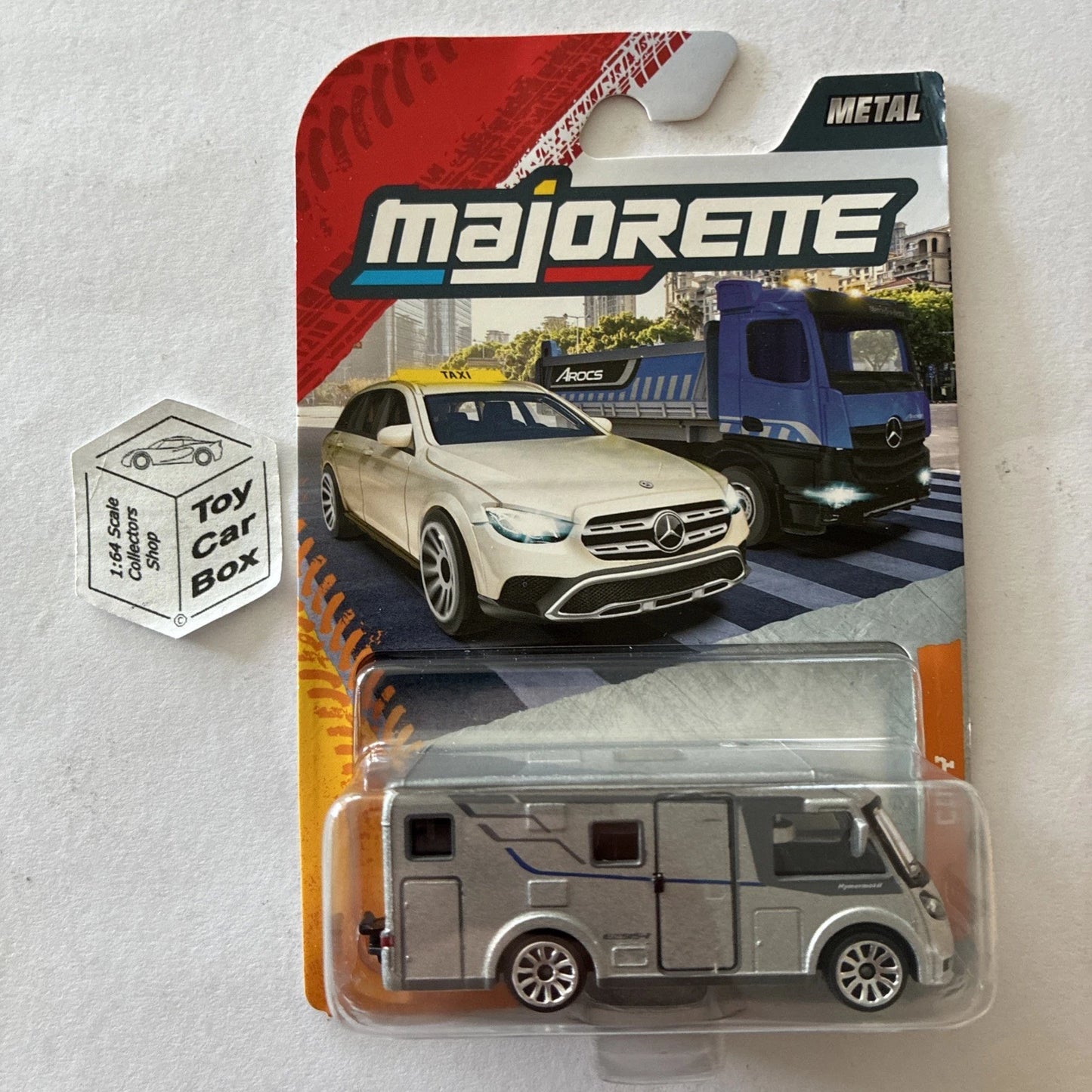 MAJORETTE Hymermobil EXSIS-I (City Cars 1/64* - Silver) E64