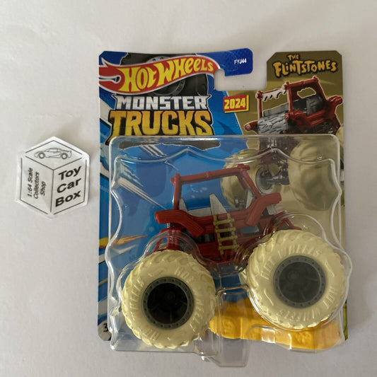 2024 HOT WHEELS Monster Trucks - The Flintstones (Red) E20