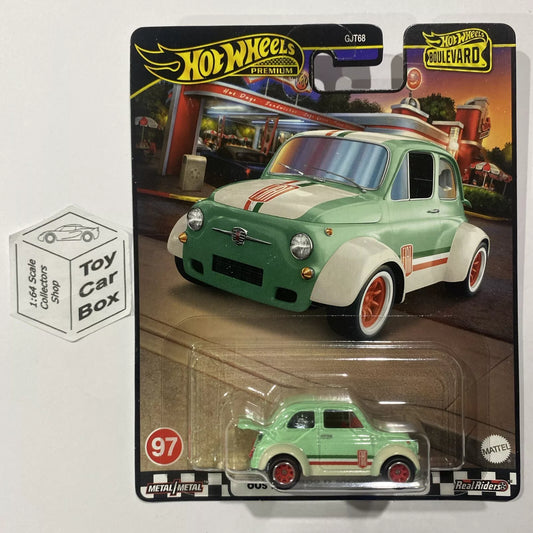 2024 HOT WHEELS Boulevard #97 - ‘60s Fiat 500 D Modificado (Green) G10