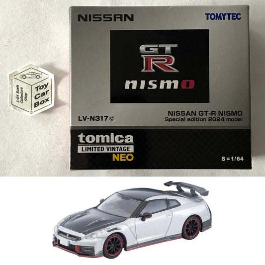 TOMICA Limited Vintage Neo - ‘24 Nissan GT-R Nismo (Silver #LV-N317c) CA33