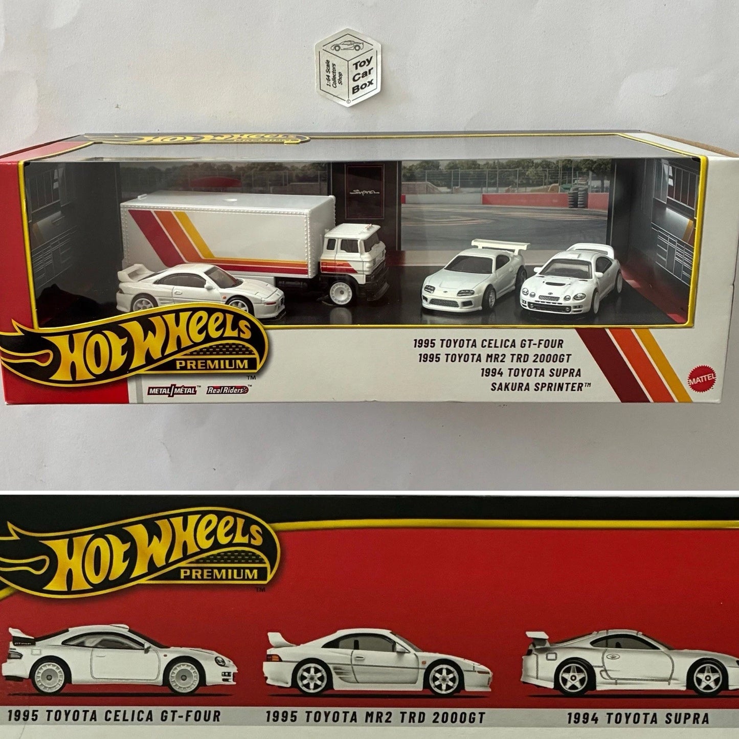 2026 HOT WHEELS Premium Toyota Set (Celica GT-Four, MR2 TRD 2000GT & Supra) S80
