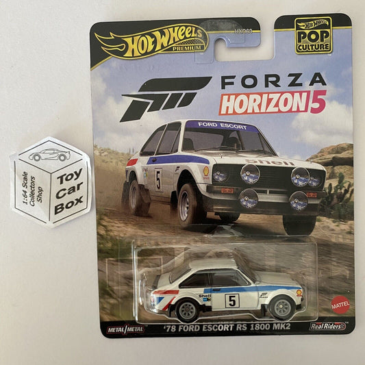 2024 HOT WHEELS Pop Culture - ‘78 Ford Escort RS1800 (Forza Horizon 5) M32