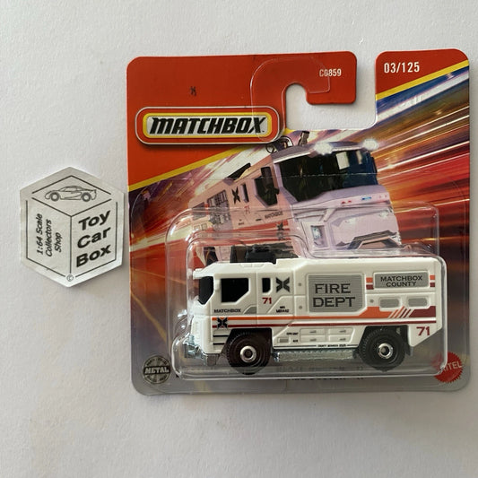 2025 MATCHBOX #3 - Blaze Buster II (White - Short Card - Unopened) B19g