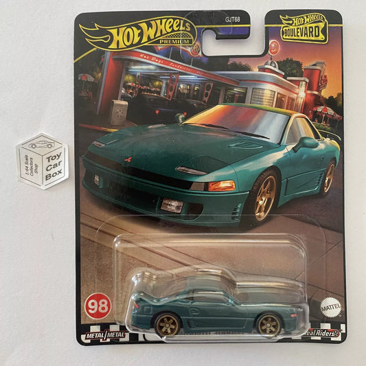 2024 HOT WHEELS Boulevard #98 - Mitsubishi 3000GT VR-4 (Premium - Green) G20