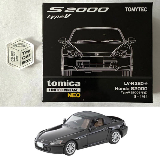 TOMICA Limited Vintage Neo - ‘06 Honda S2000 (Very Dark Red #LV-N280d) CA33