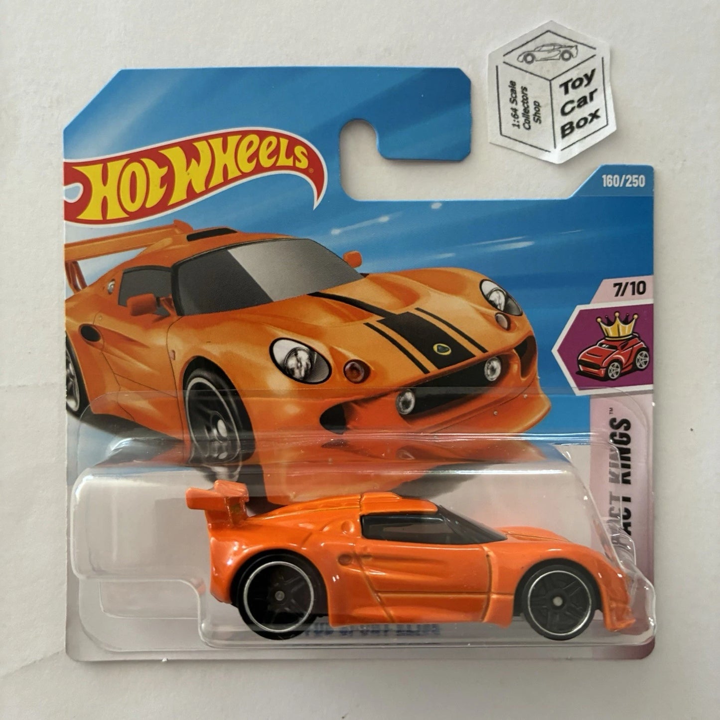 2026 HOT WHEELS #160 - Lotus Sport Elise (Orange #7 Compact Kings - Short) C75