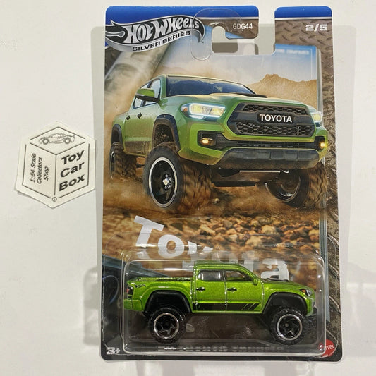 2025 HOT WHEELS Themed - ‘20 Toyota Tacoma (Green #2 Silver Series GDG44-N) C85