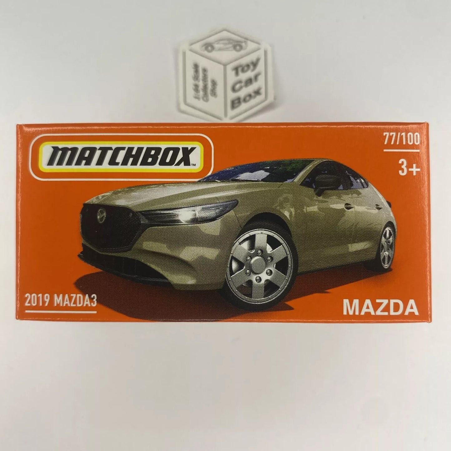 2024 MATCHBOX #77 - 2019 Mazda 3 (Champagne - Power Grab ) C50