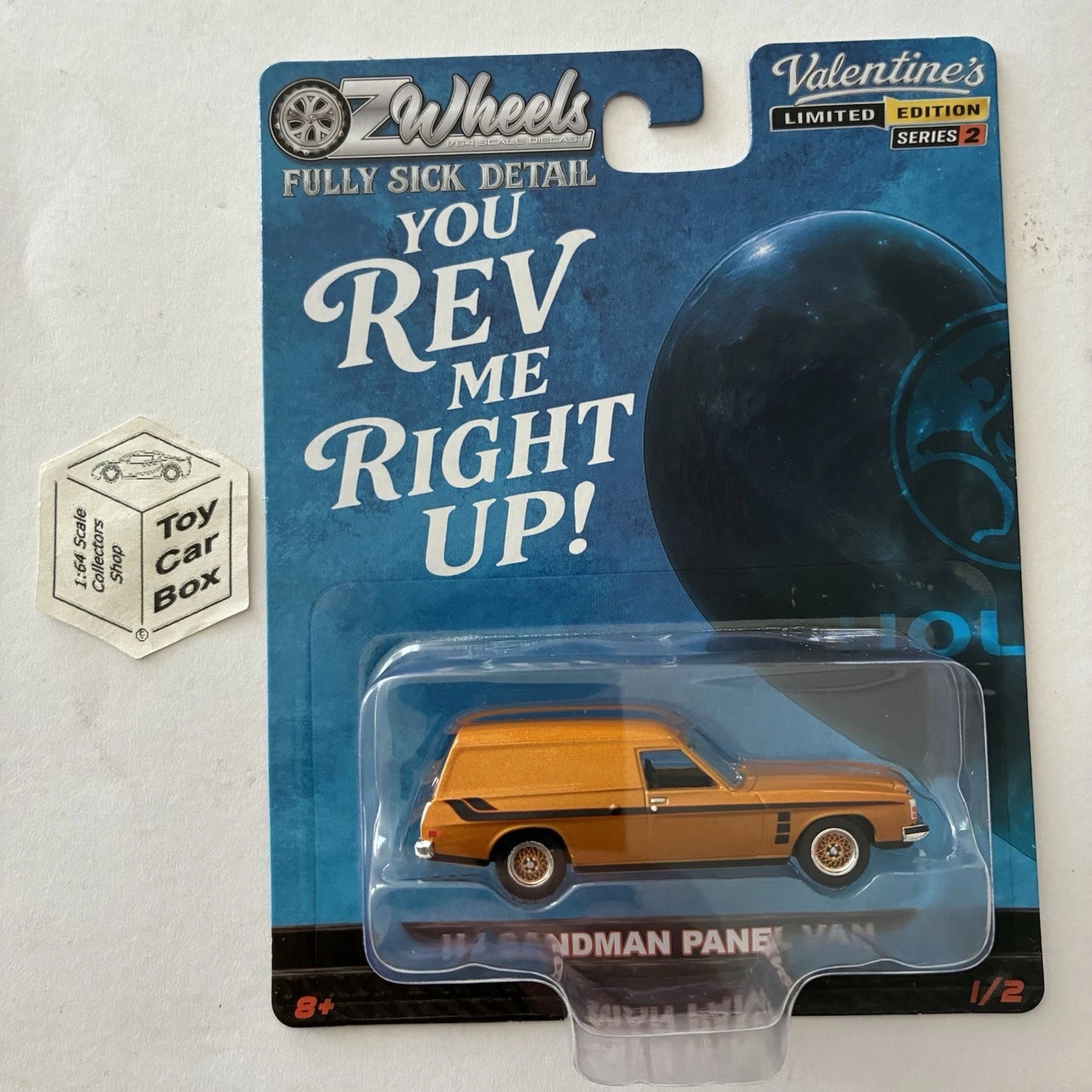 OZ WHEELS Valentines - Holden HJ Sandman Panel Van (Gold -Fully Sick Detail) M19
