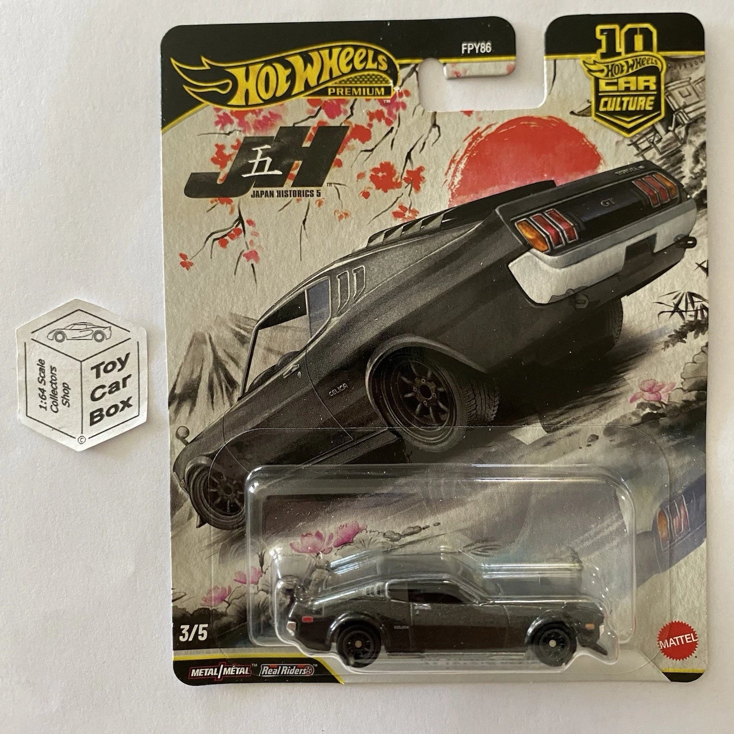 2026 HOT WHEELS Car Culture - ‘77 Toyota Celica (Grey #3 Japan Historics 5) G20