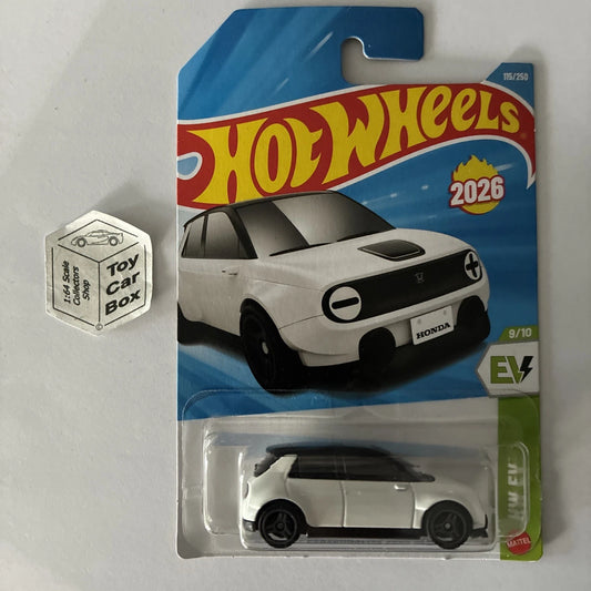 2026 HOT WHEELS #115 - Custom 2020 Honda E (White #9 HW EV) A44
