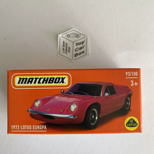 2024 MATCHBOX #93 - 1972 Lotus Europa (Red - Power Grab) C00