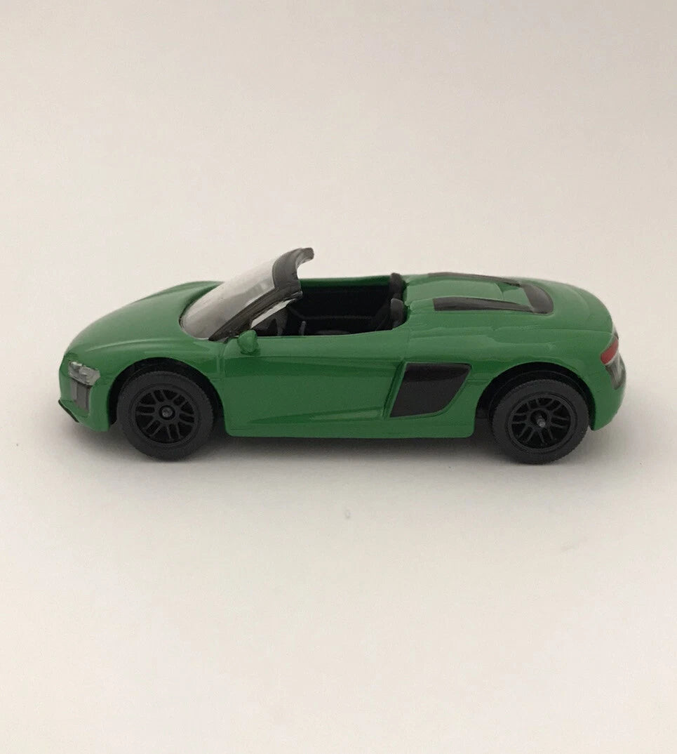 MAJORETTE Loose - Audi R8 Convertible (Green 1/58 Scale) New, No Packaging. B00
