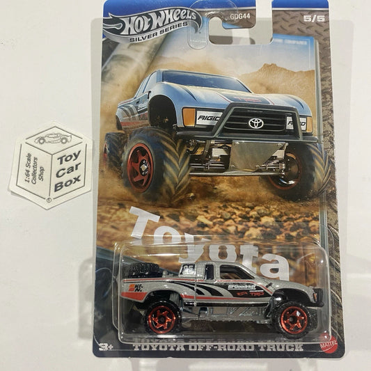 2025 HOT WHEELS Themed - Toyota Off Road Truck (Silver #5 Silver Serie) C85