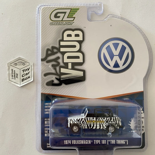 GREENLIGHT - 1974 Volkswagen Type 181 / The Thing (Safari -Club V-Dub S 21) J38g