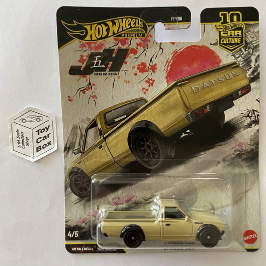 2026 HOT WHEELS Car Culture - Datsun 620 Pickup (Beige #4 Japan Historics 5) F48