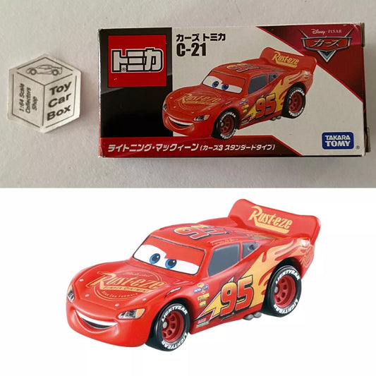 TOMICA Disney Cars #C-21 - Lightning McQueen (Cars 3 Standard Type - Boxed) J00