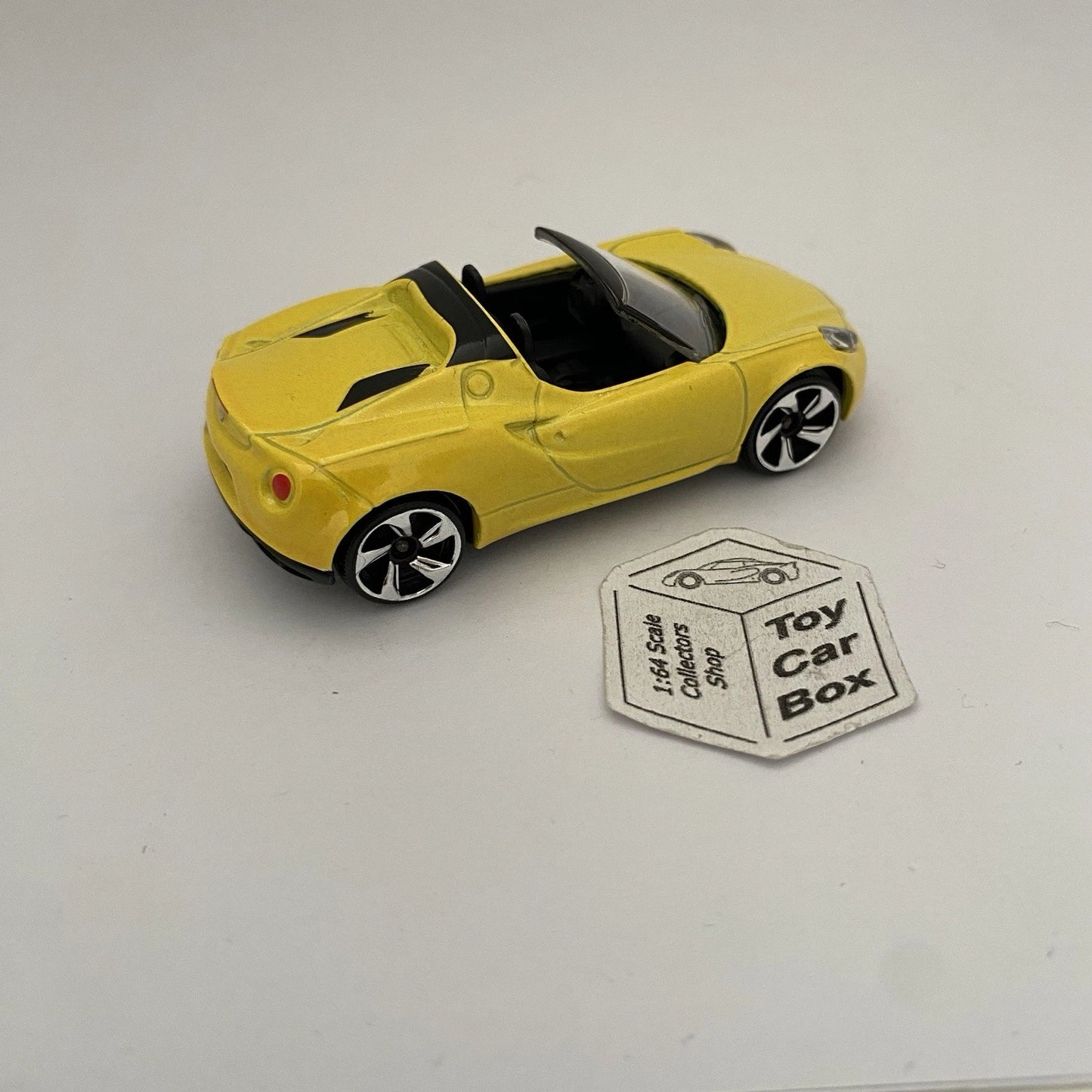 MAJORETTE Loose - Alfa Romeo 4C Spider (Yellow - #271c) No Blister. C16