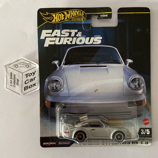 2024 HOT WHEELS Fast & Furious - Porsche 911 Carrera RS3.8 (Premium- Silver) G20