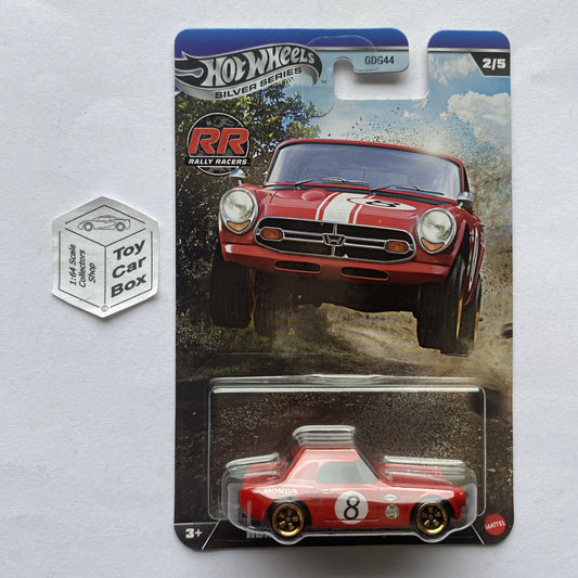 2026 HOT WHEELS Silver Series - Honda S800 Racing (Red - Rally Racers) C85