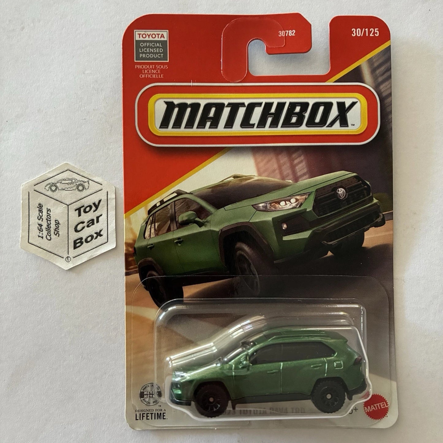 2026 MATCHBOX #30 - 2023 Toyota RAV4 TRD (Green - Long Card) B64