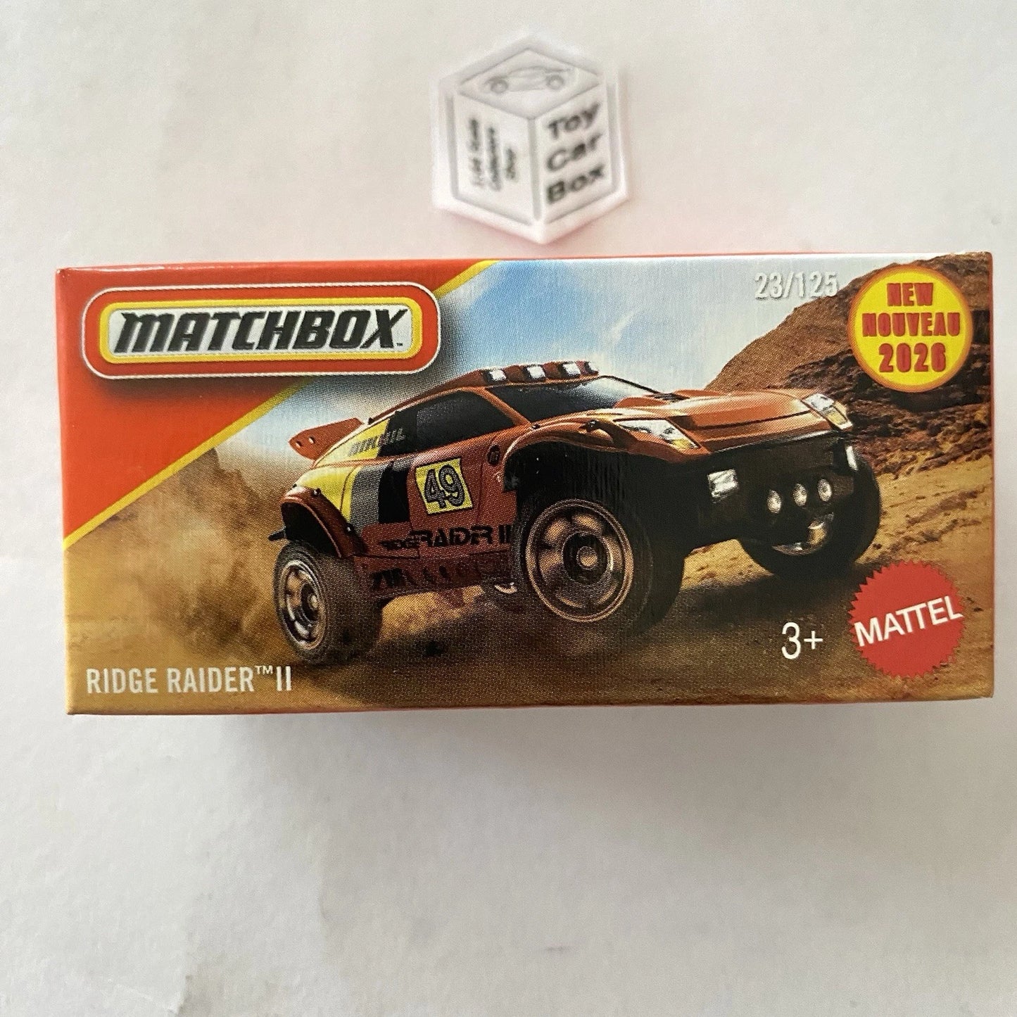 2026 MATCHBOX #23 - Ridge Raider II (Orange - New For 2026 - Power Grab) B80