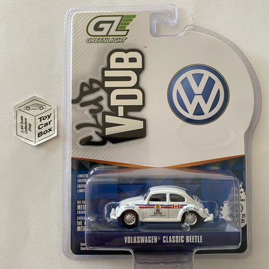 GREENLIGHT - Volkswagen Classic Beetle (London Police - Club V-Dub S 21) J38g
