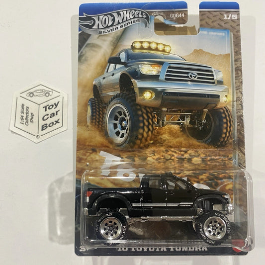 2025 HOT WHEELS Themed - ‘10 Toyota Tundra (Black #1 Silver Series GDG44-N) C85
