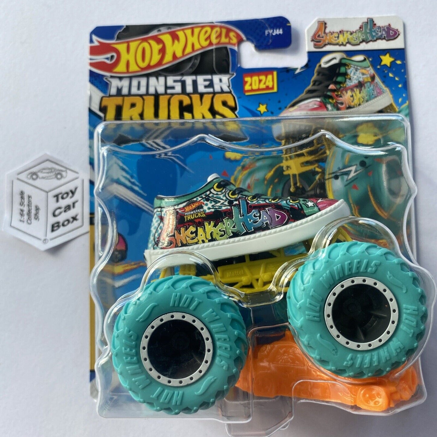 2024 HOT WHEELS Monster Trucks - Sneaker Head (Fresh Wreckers) E00