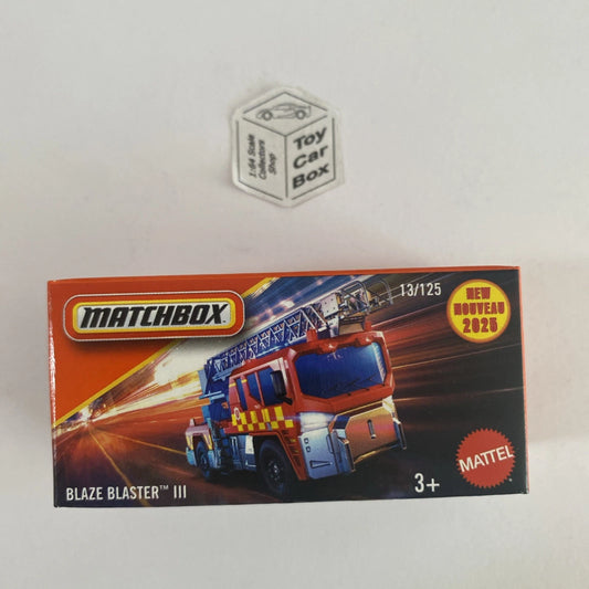 2025 MATCHBOX #13 - Blaze Blaster III (Fire Truck - Power Grab) B80