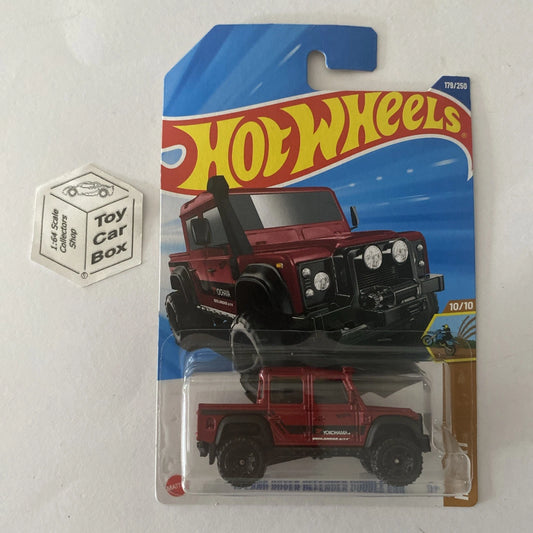 2025 HOT WHEELS #179 - ‘15 Land Rover Defender Double Can - Long Card - A80