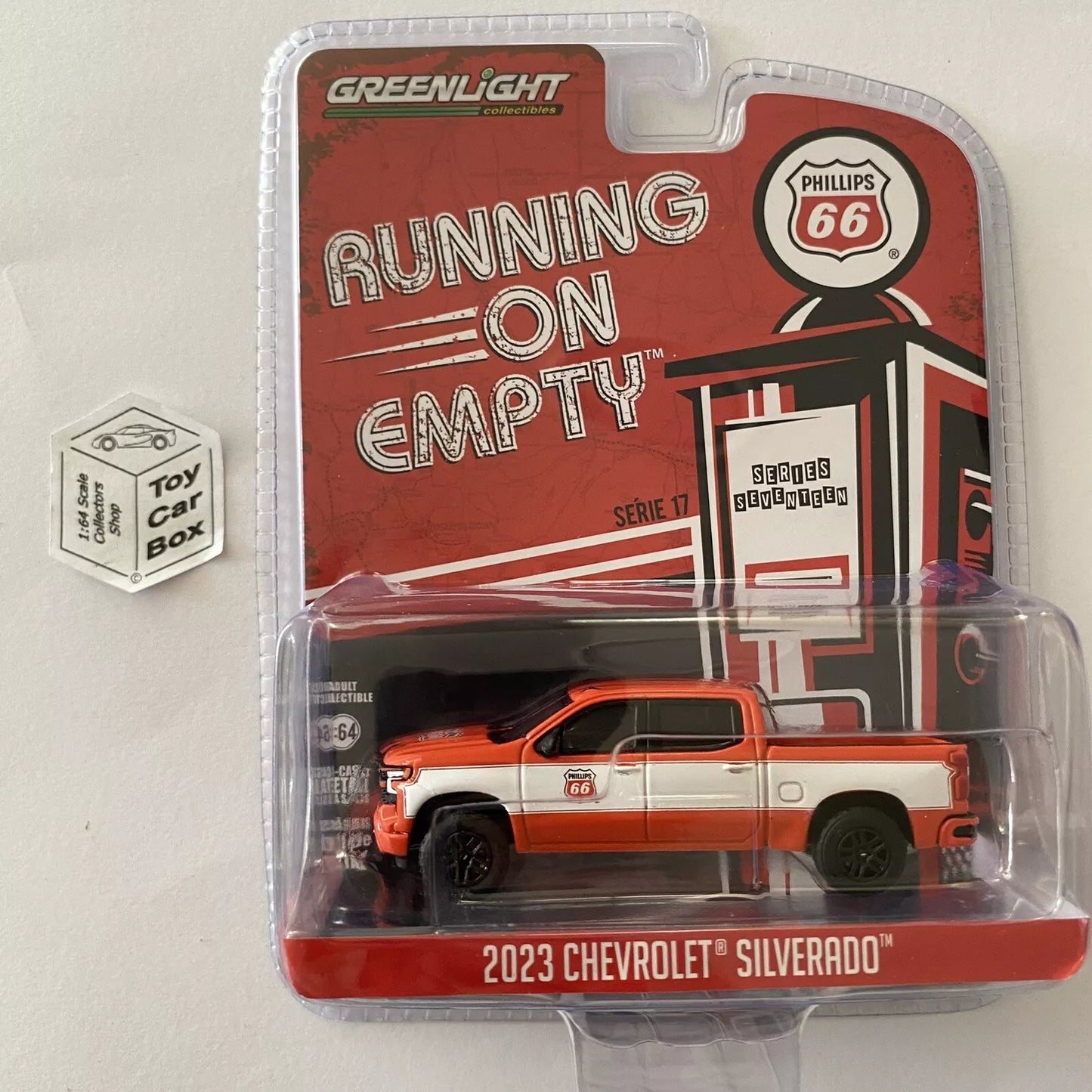 GREENLIGHT - 2023 Chevy Silverado (Philips 66 - Running On Empty Series 17) I84g