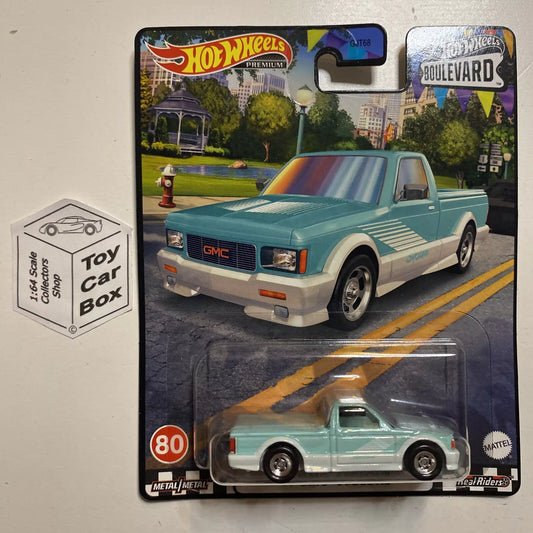 2023 HOT WHEELS Boulevard #80 - ‘91 GMC Syclone (Green) K25g