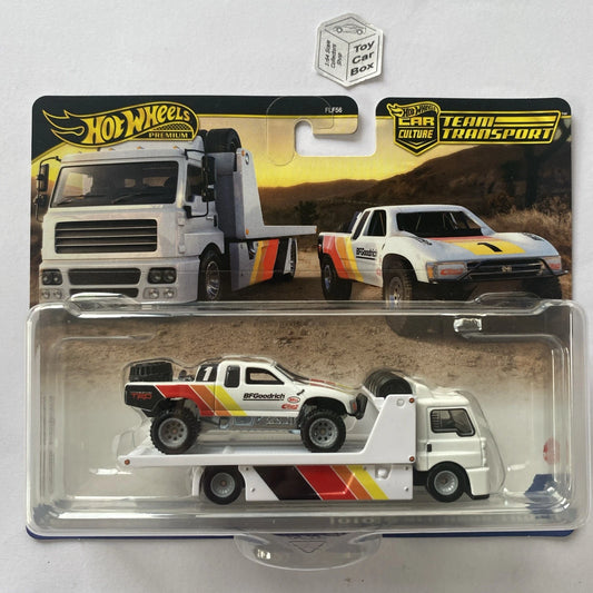 2025 HOT WHEELS Team Transport #71 - Toyota Off-Road Truck & Fleet Street - L00