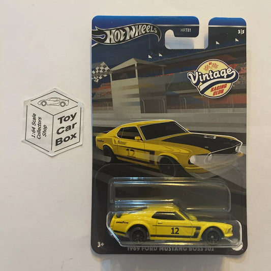 2024 HOT WHEELS Themed - 1969 Ford Mustang Boss 302 (HW Vintage - Mix 2) C60