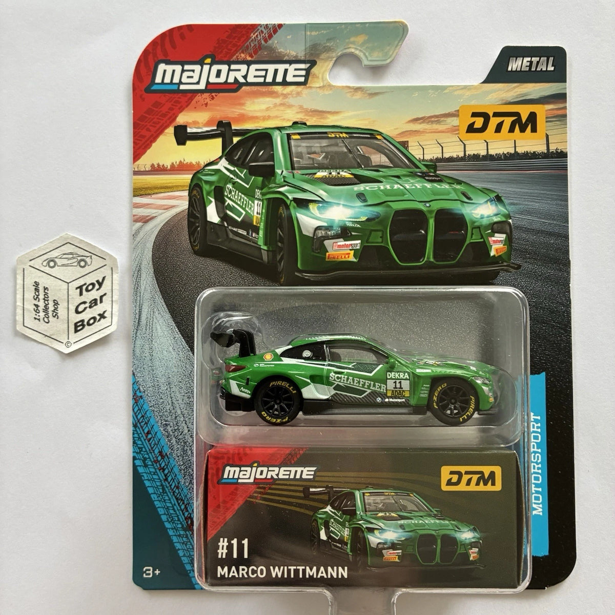 MAJORETTE BMW M4 GT3 Evo (DTM Motorsport Deluxe - #11 Marco Wittmann) G43