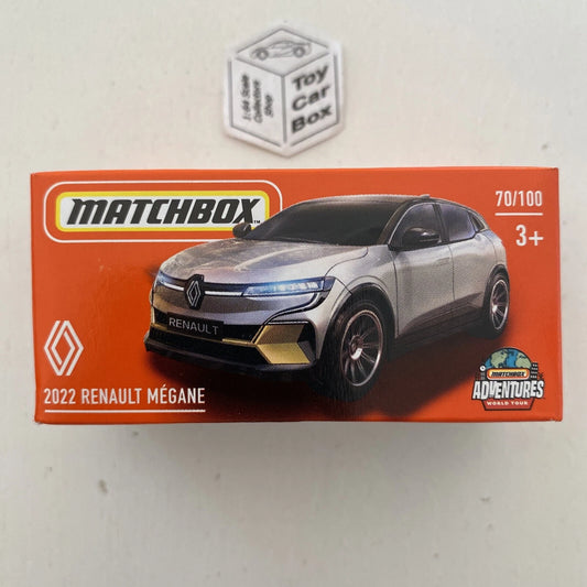 2022 MATCHBOX #70 - Renault Megane E-Tech (Silver - Power Grab Mix 5) B80