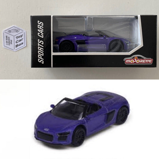 MAJORETTE - Audi R8 (Purple - Sports Cars Box) 1/64 Scale* - D72
