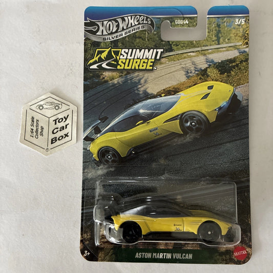 2026 HOT WHEELS Silver Series - Aston Martin Vulcan (#3 Summit Surge) C60