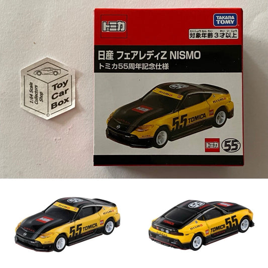 TOMICA 55tt Anniversary Car - Nissan Fairlady Z Nismo RZ34 (Yellow & Black) J00