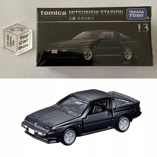 TOMICA Premium #13 - Mitsubishi Starion (Black - 1/62 Scale - Sealed) J00