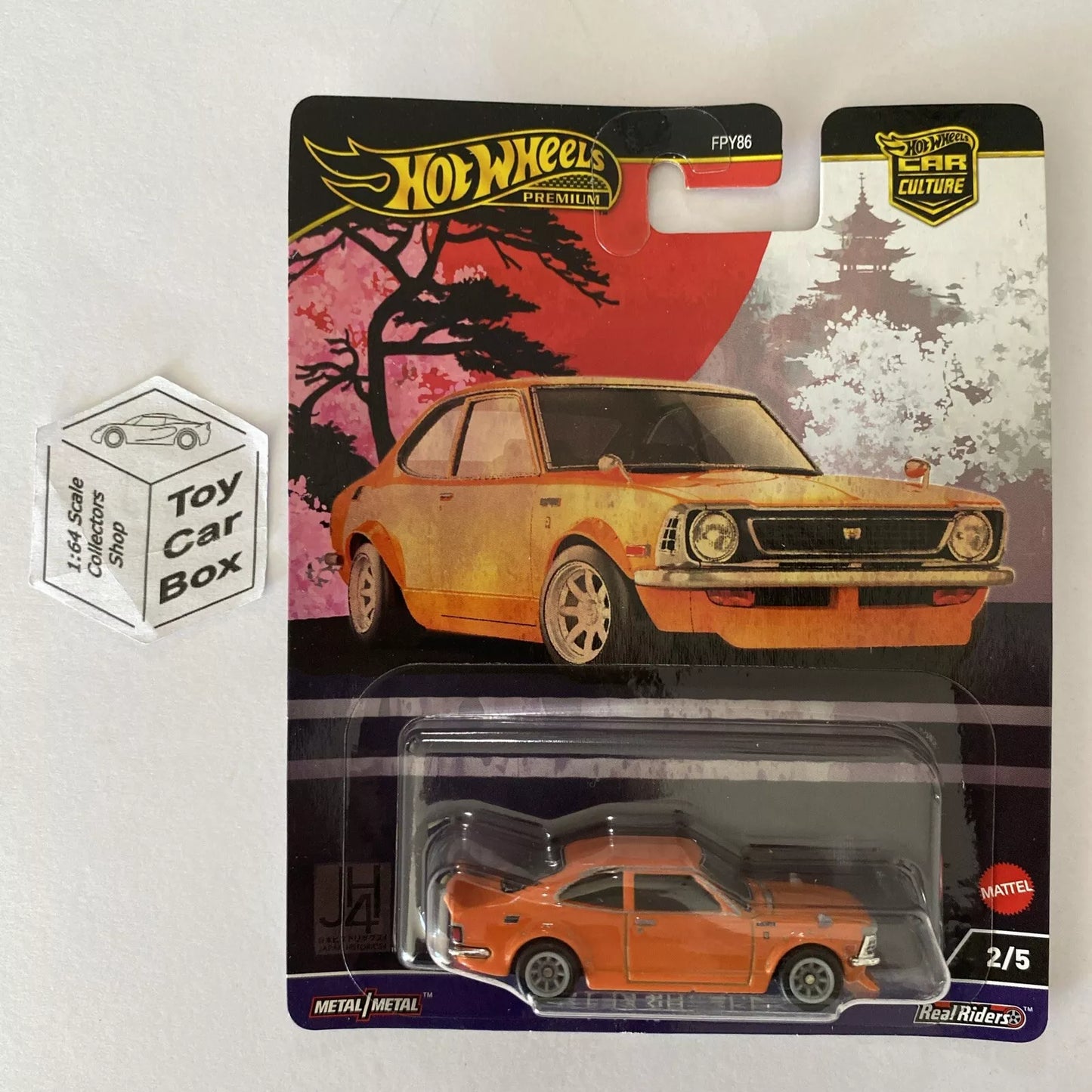 2024 HOT WHEELS Car Culture - ‘72 Toyota Corolla Levin (#2 Japan Historics) G20