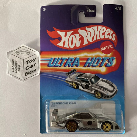 2024 HOT WHEELS Ultra Hots #4 - ‘78 Porsche 935-78 (Silver / Chrome) E40