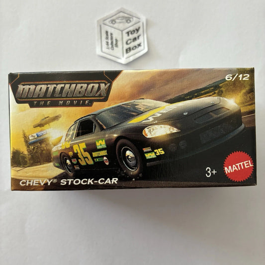 2026 MATCHBOX - Chevy Stock Car (The Movie #6 Power Grab - Black #35 Wentec) C50